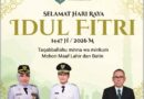 Pemkab Pandeglang mengucapkan Selamat Hari Raya Idul Fitri 2026