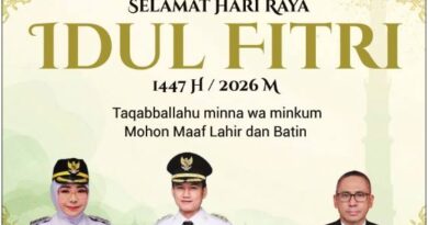 Pemkab Pandeglang mengucapkan Selamat Hari Raya Idul Fitri 2026