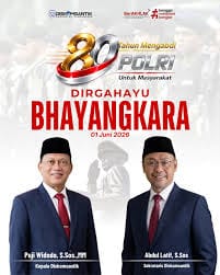 HUT Bayangkara Ke 80 Tahun