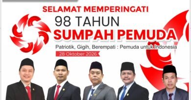 Sumpah pemuda DPRD Pandeglang