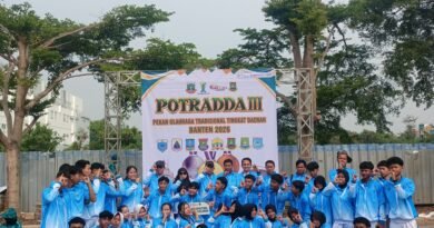 Disdikpora Berangkatkan Atlet Pekan Olahraga Tingkat Provinsi Banten